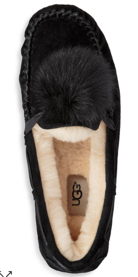 UGG Women Dakota Pom Pom 1019015 Black