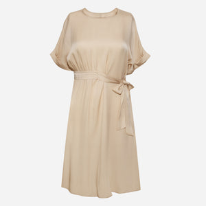silk dress midi