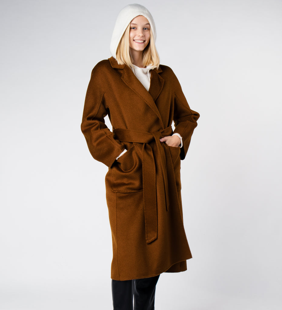 CLANE 23aw DOUBLE WOOL LONG COAT BROWN 1 | eBay