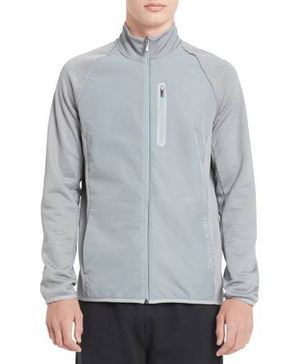 CALVIN KLEIN, Calvin Klein Logo Mock Neck Fullz Monument,