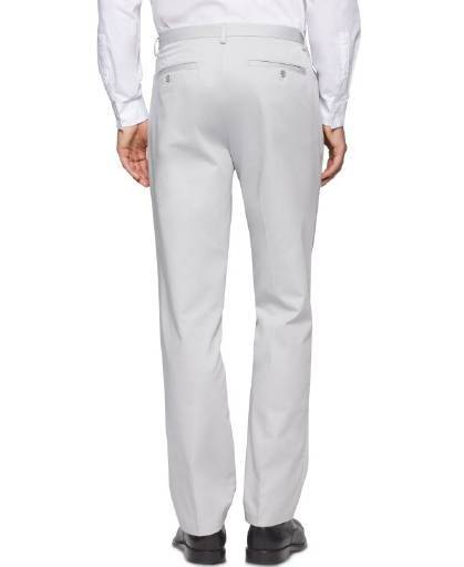 Calvin Klein, Calvin Klein Men's Slim Fit Refined Twill Pant Gray Violet,