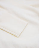 LEEZ Women Cashmere V-Neck Sweater - White