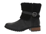 UGG Women Blayre II Shearling Genuine Cuff Suede Boots 1008220 - Black
