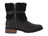 UGG Women Blayre II Shearling Genuine Cuff Suede Boots 1008220 - Black