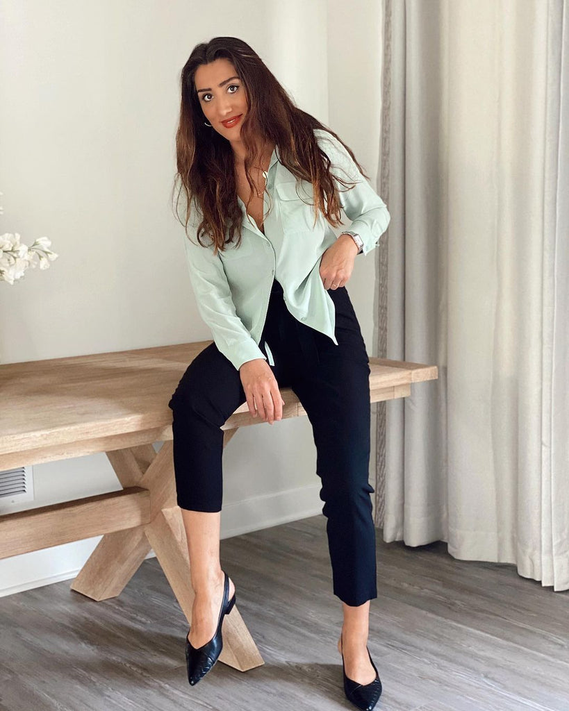 mint green dress shirt womens Cinch Women's Solid Green Button Down Western Shirt